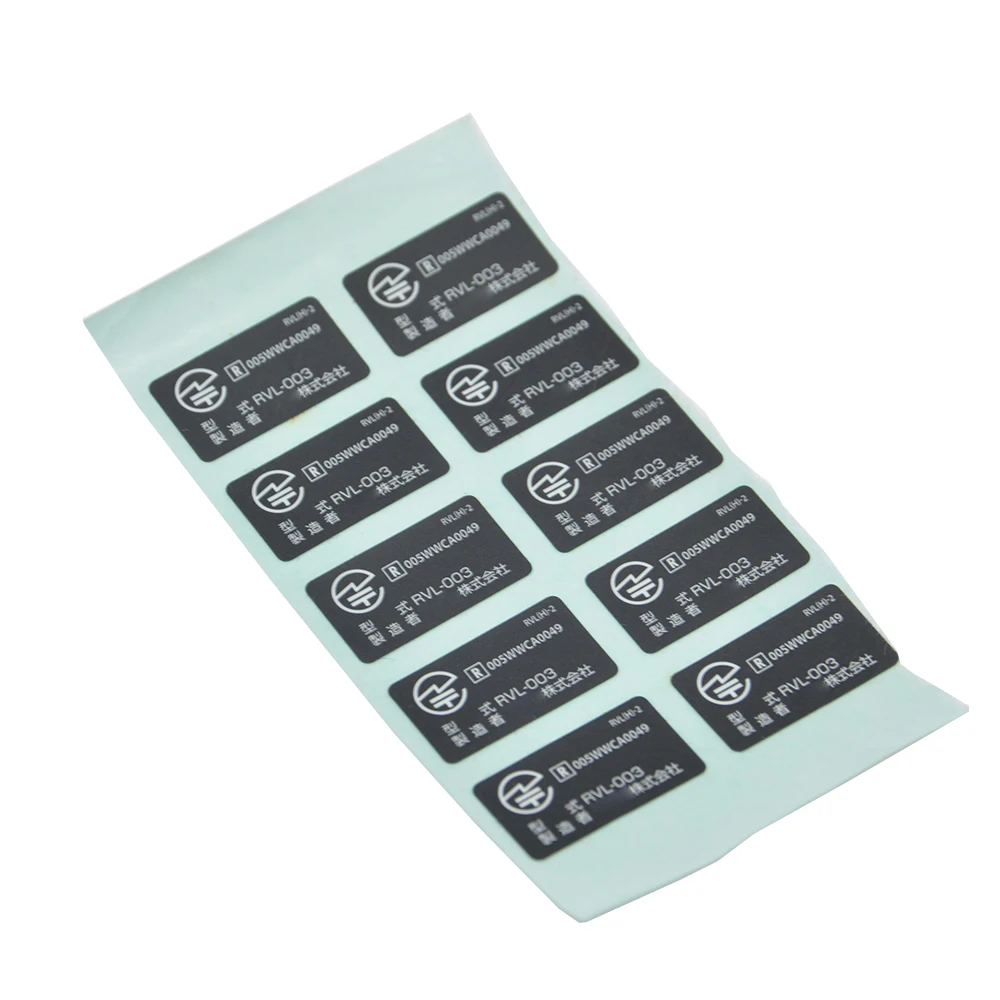 ZUIDID 1 Buah untuk Stiker Pegangan Konsol Game WII untuk Stiker Pegangan Kanan Wii untuk Stiker Wii Stiker Belakang Tunggal
