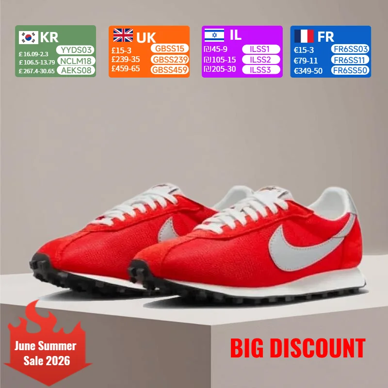

Nike Retro-Style Lightweight Durable Slip-Resistant Cushioned Casual Running Shoes Women's HF3227-600