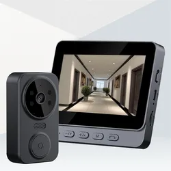 M12 Home 2-way Video Voice Intercom Doorbell WIFI 2.4G Wireless Module HD Noise Reduction Infrared Night Vision One-click Photo