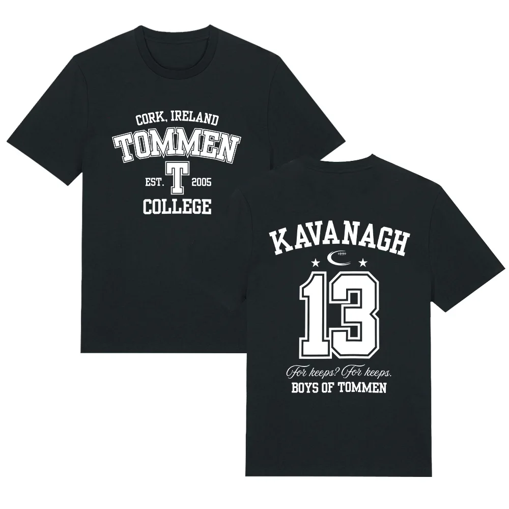 Camiseta Boys of Tommen, sudadera universitaria Tommen, camiseta Kavanagh 13, regalo para amantes de los libros, camiseta holgada unisex de algodón puro con cuello redondo