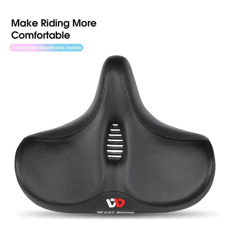 

Расширенное эргономичное велосипедное седло, толстое, удобное, амортизирующее, Mtb, подушка для велосипедного сиденья, спортивные аксессуары для велосипеда