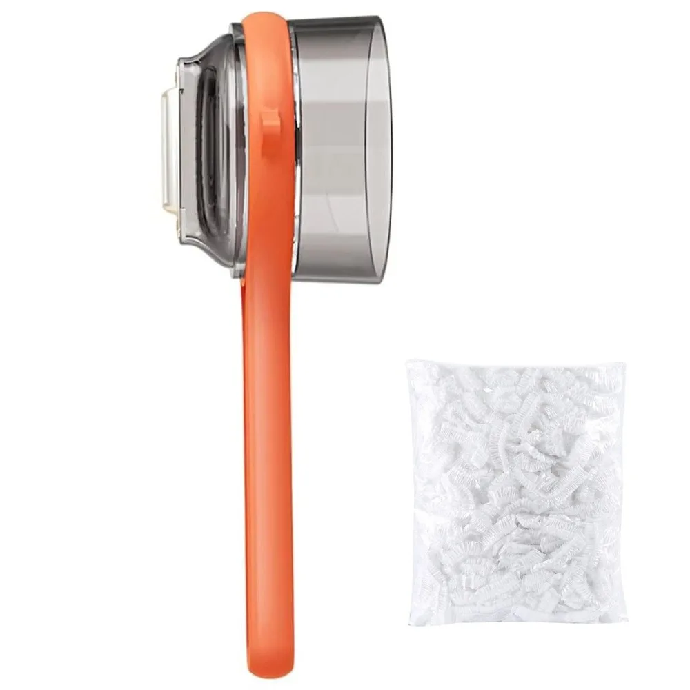 

Multifunctional Vegetables Peeling Tool Manual Paring Potatoes Peelers Cutter Sharp with 500pcs Disposable Food Cover