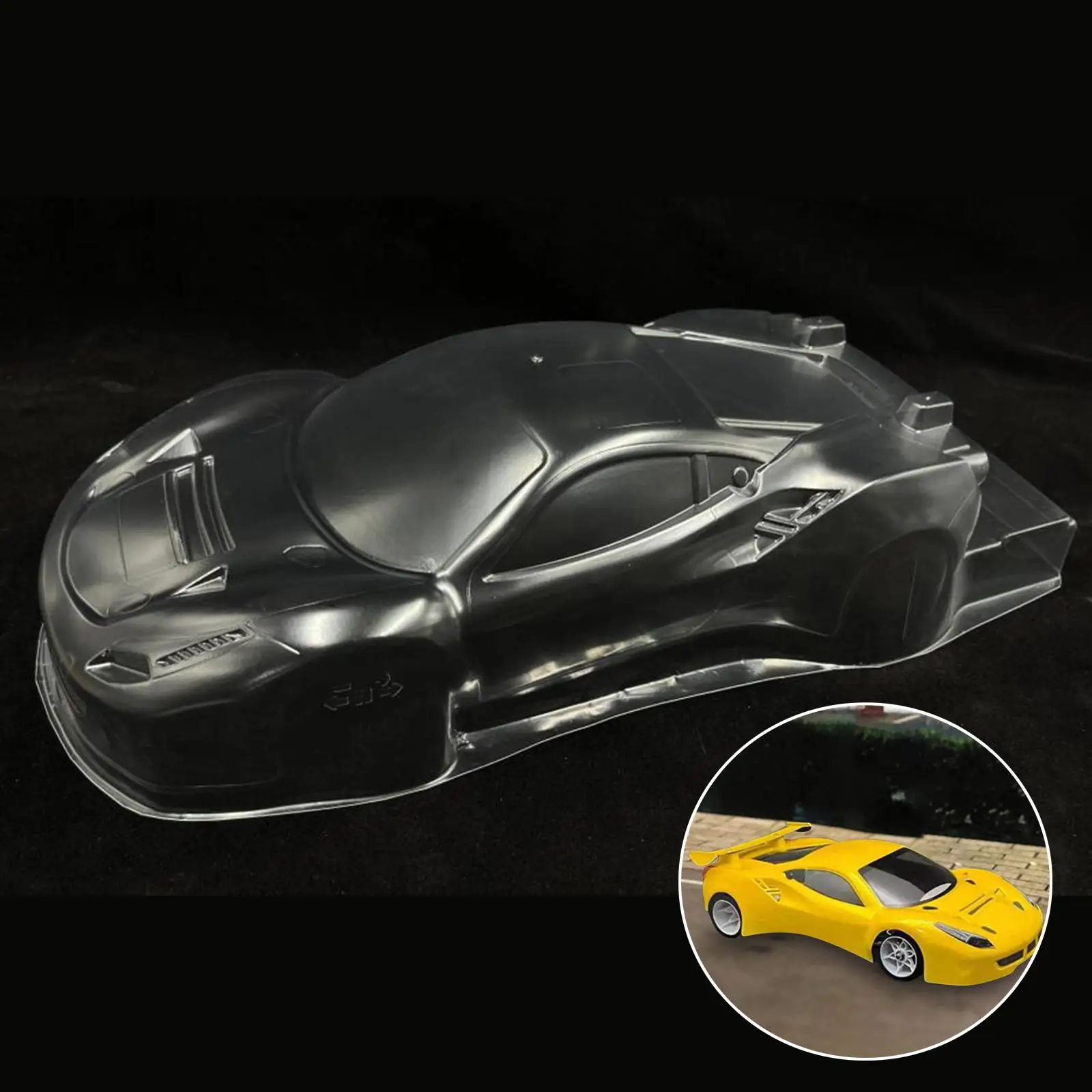 

Clear Body 208mm Clear Universal Thicken Material RC Clear Body RC Car Shell