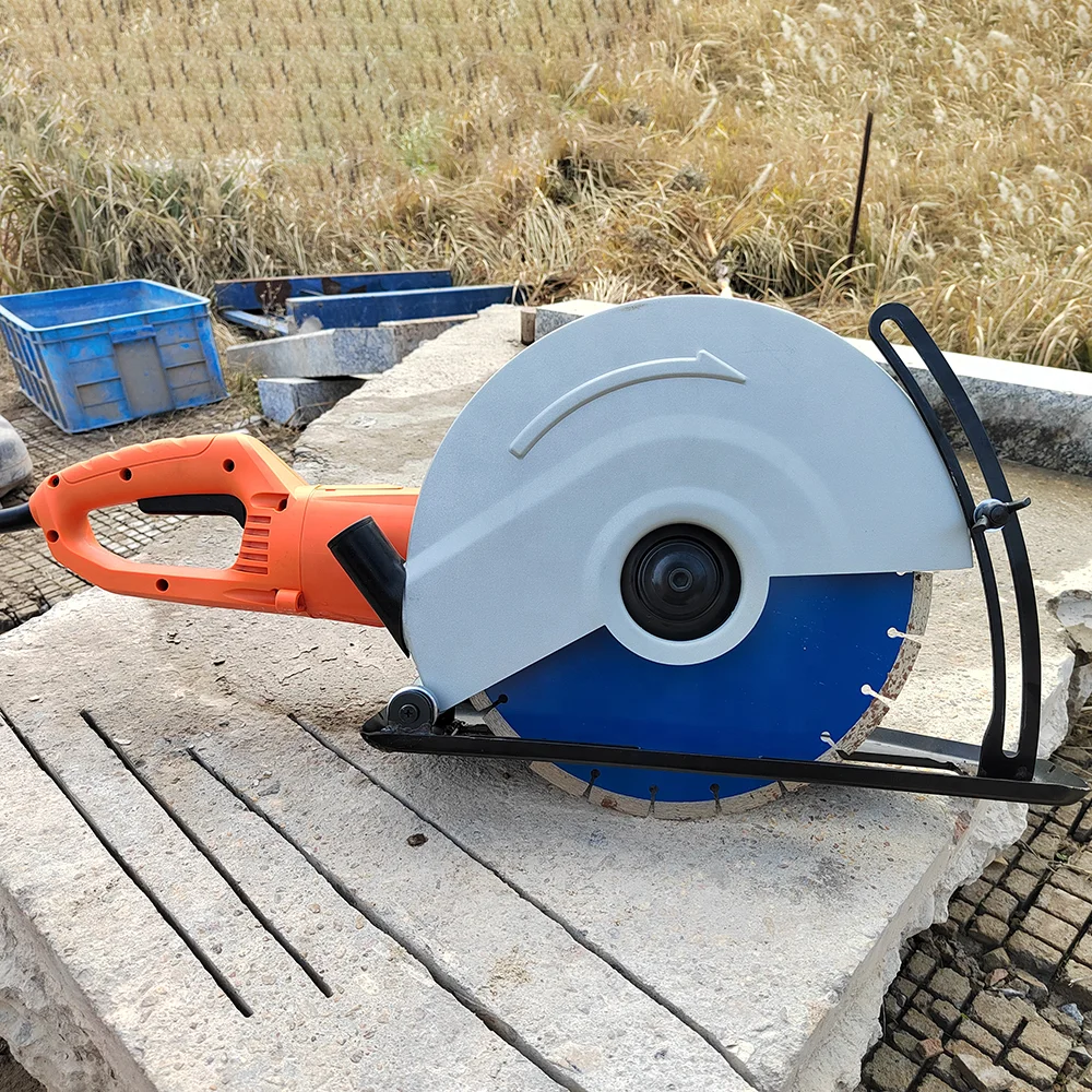 Ce Certificated 2100W Electric Wet Concrete Cutting Machine Industrial DIY Grade Wet Water Cutting Technology Power Tools