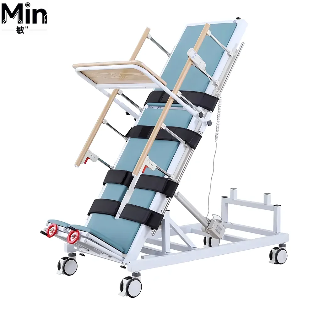 

Medical Tilt Bed, Physiotherapy Rehabilitation Treatment Bed