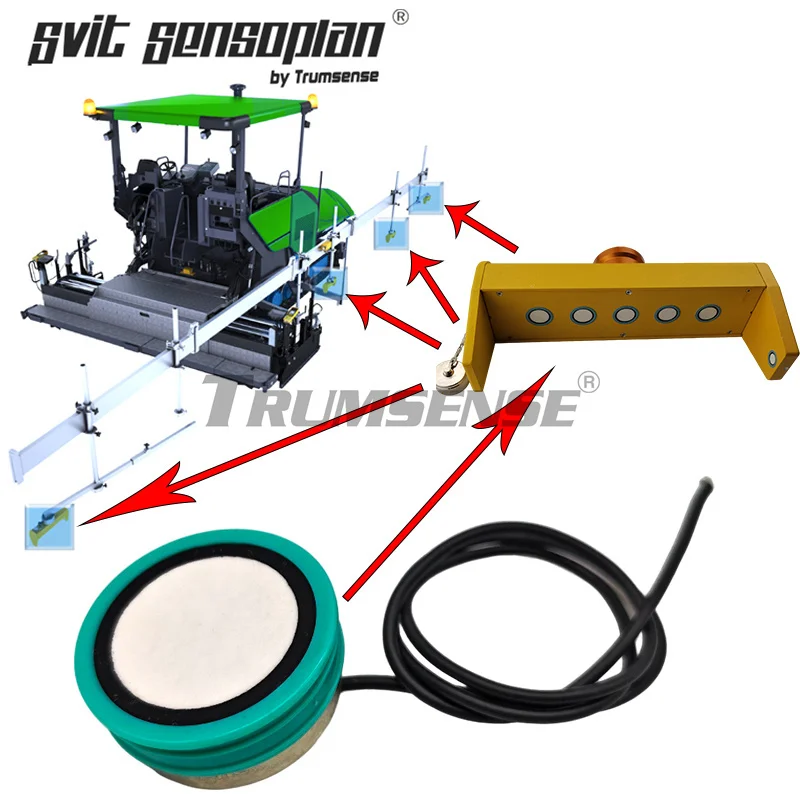 

Trumsense STT175E15TR-2 Ultrasound Distance Sensor Module for Mechanical Beam Of Roadbuilding Machine for Smoothness Sensing