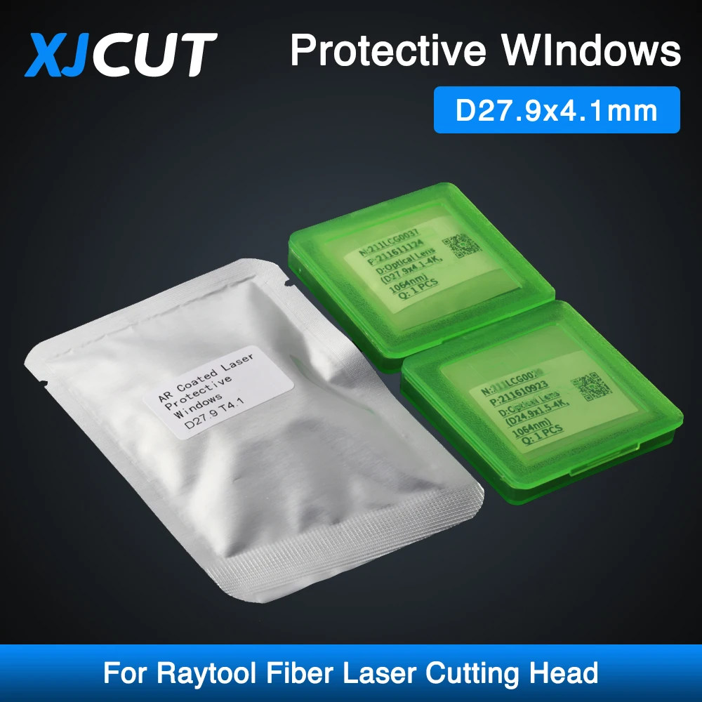 Fiber Laser Protective Windows Protection Lens Dia18/20/24.9/27.9/30/37 Optical for WSX Precitec Raytools WSX Bodor Laser Head