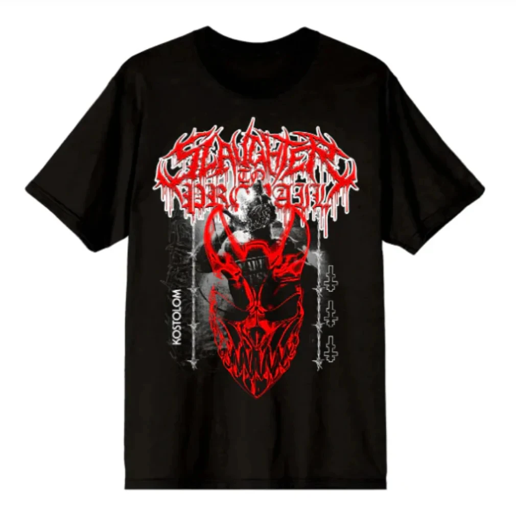 Slaughter To Prevail Logo Gear Casual Band T-Shirt Men's and Women's Luxury Brand Top 2026 New view 2