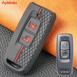 2 Button Silicone Key Ring Case Cover Shell Holder For Honda Adv 350 PCX 125 PCX160 AV 350 SH350i Vision 110 Dio 2021 2022 2023
