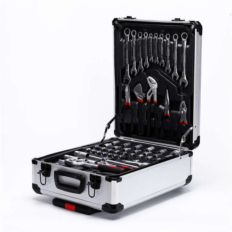 Professional 499 Piece Auto Repair Tool Set Heavy Duty Chromium Vanadium Steel Tool Box for Garage and Workshop