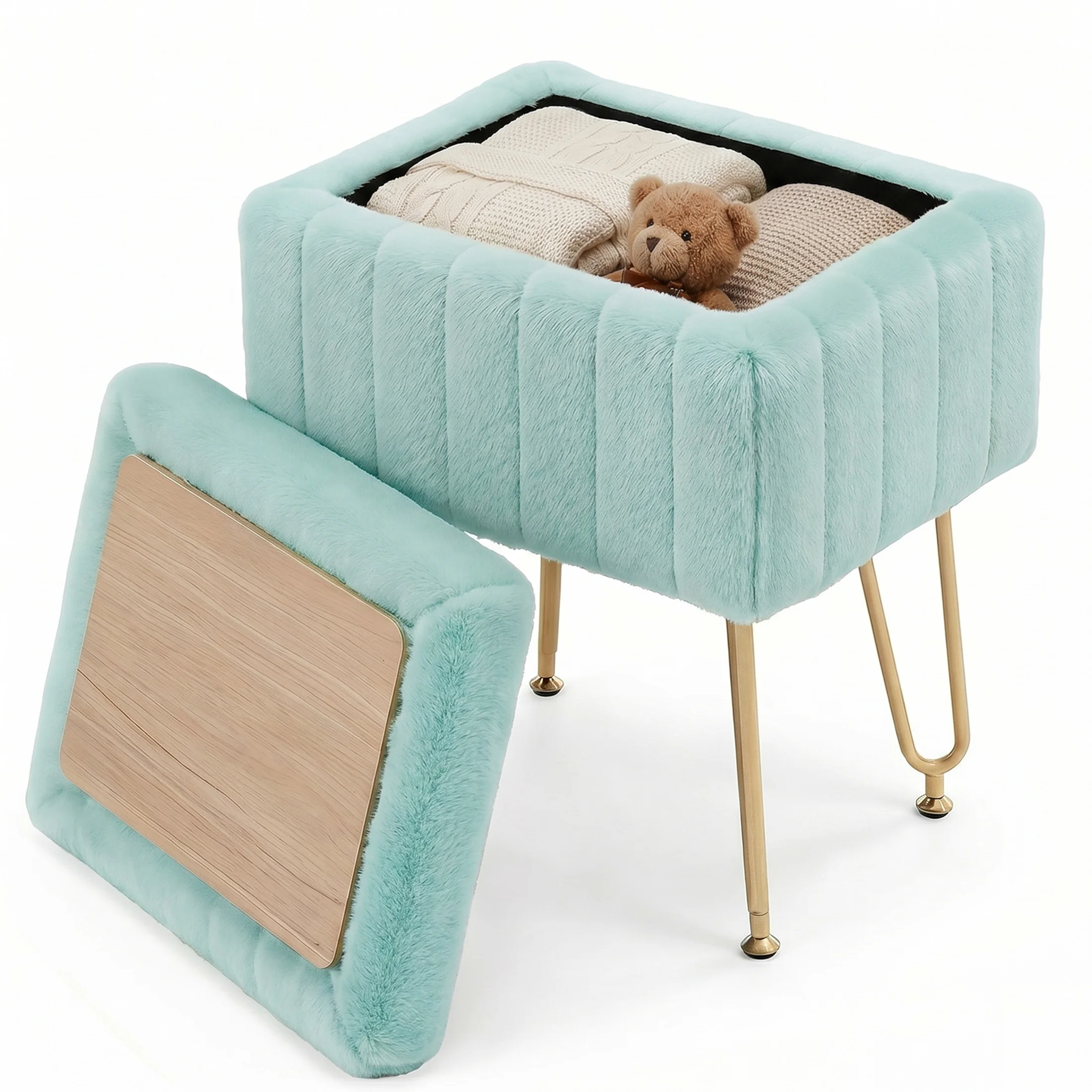 compact functional stool