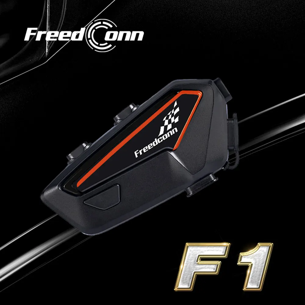 

Freedconn Motorcycle Helmet Headset Bluetooth CVC Noise Cancellation Stereo Music Bluetooth 5.2 IP67 Long Battery