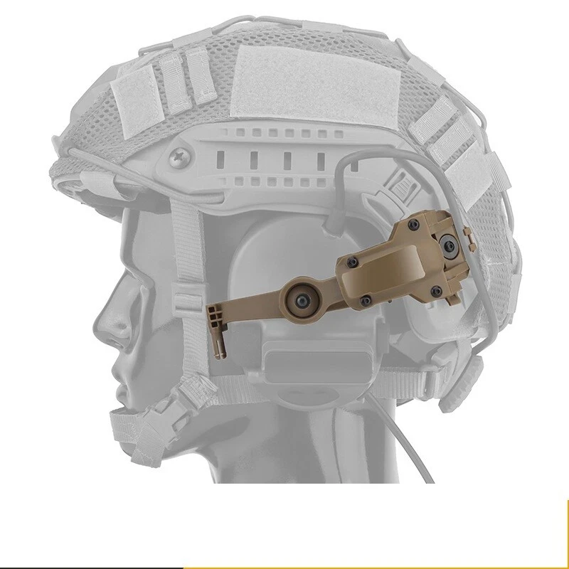 خوذة تكتيكية جديدة OPS CORE ARC/Wendy M-LOK محول السكك الحديدية خوذة جبل مناسبة لسماعة الرماية التكتيكية COMTAC III