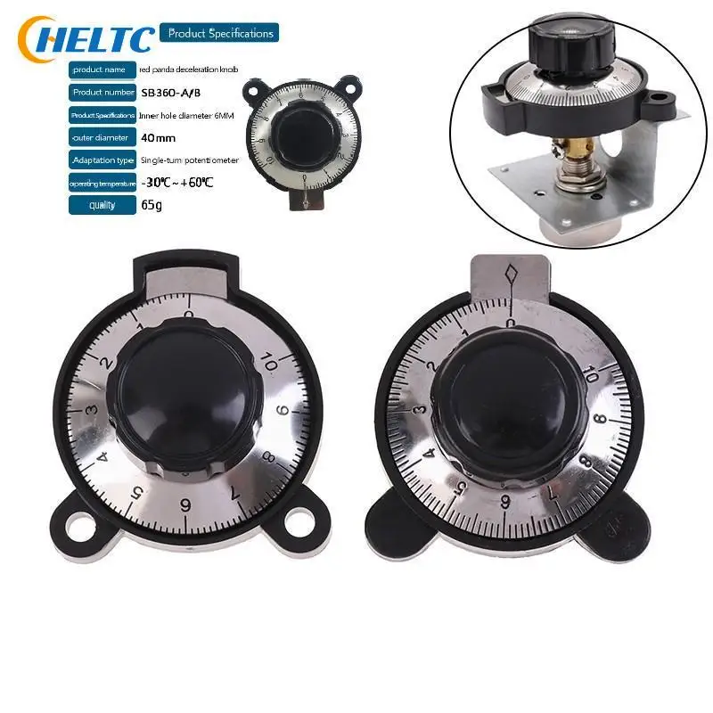 RV24YN Series Button Linear Digital Knob SB360 RV30YN Potentiometer Switch Knob Hole Diameter 6mm Model SB360-A/B