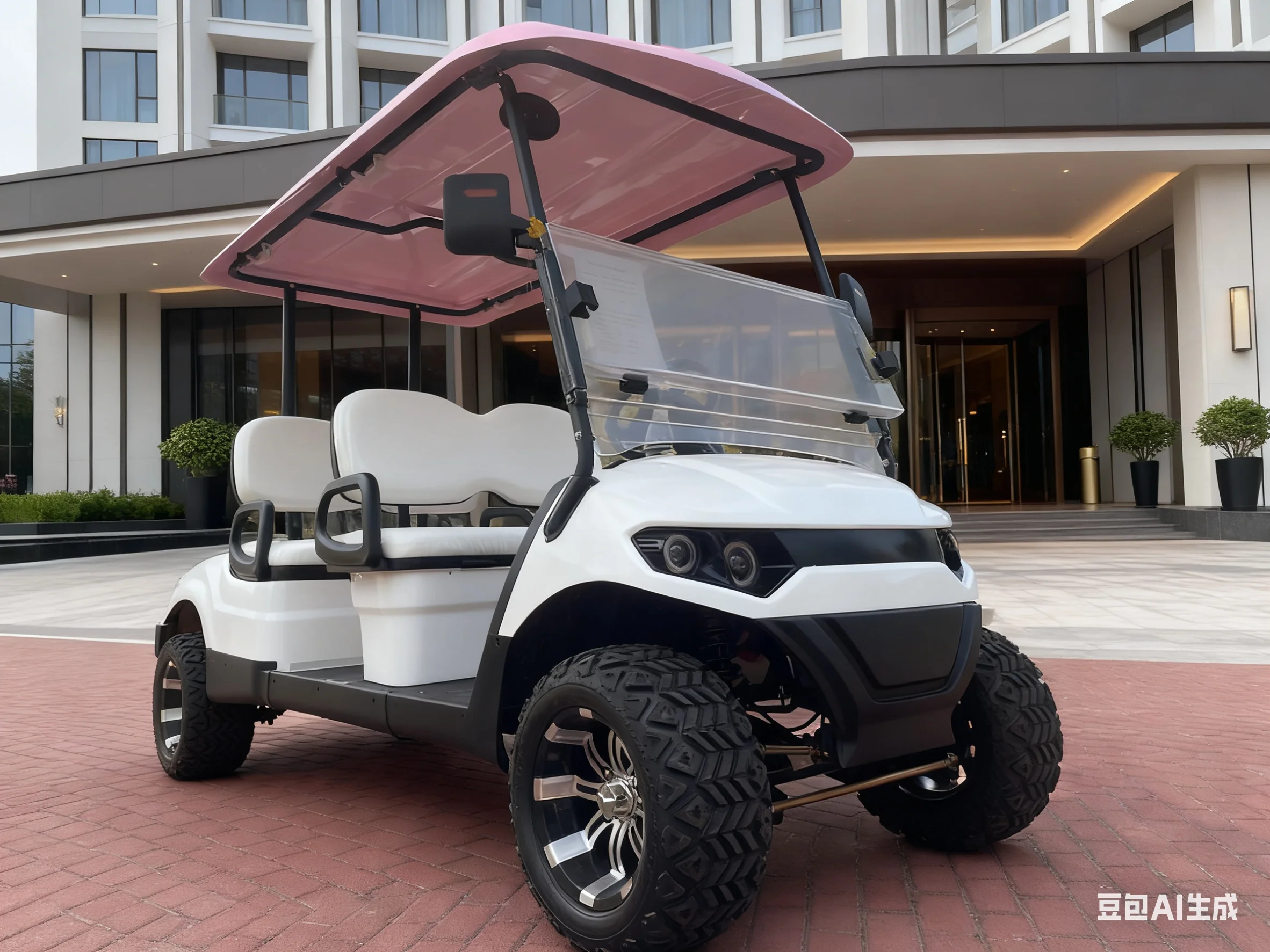 

Горячая продажа, новая энергетическая машина, электрическая тележка для гольфа, подходящая 10-дюймовая внедорожная шина, предназначенная для привлекательности для поля гольфа