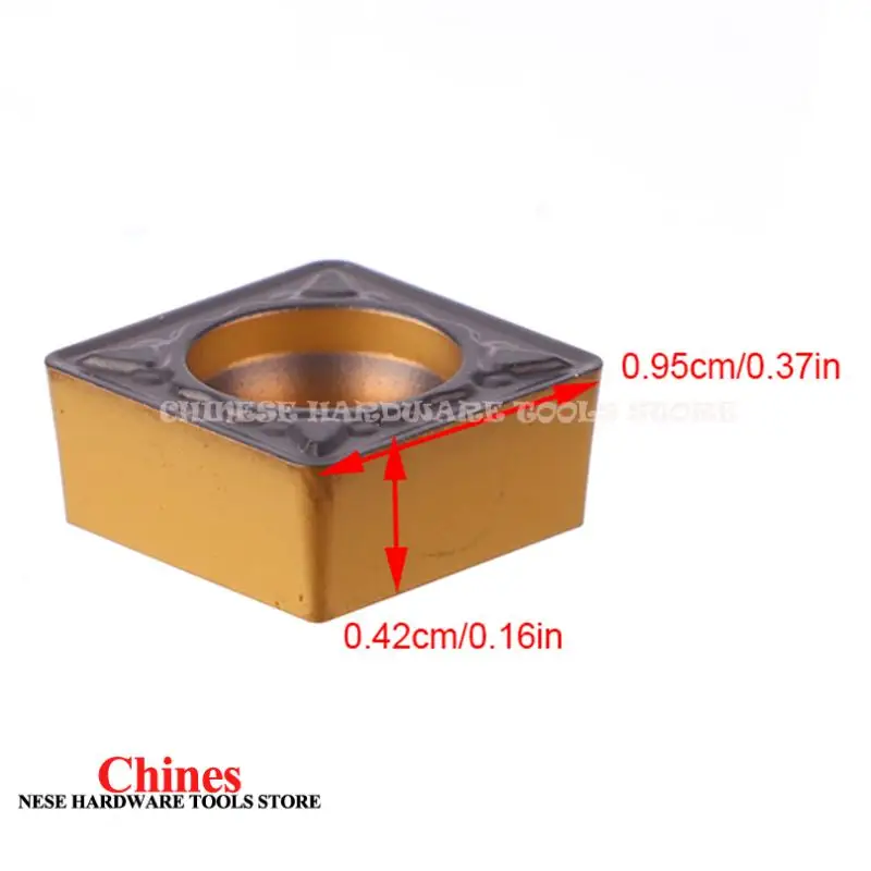 НОВАЯ противоскользящая и износостойкая двухцветная прорезная вставка SCMT09T308-GM Стальная токарная вставка SP3200