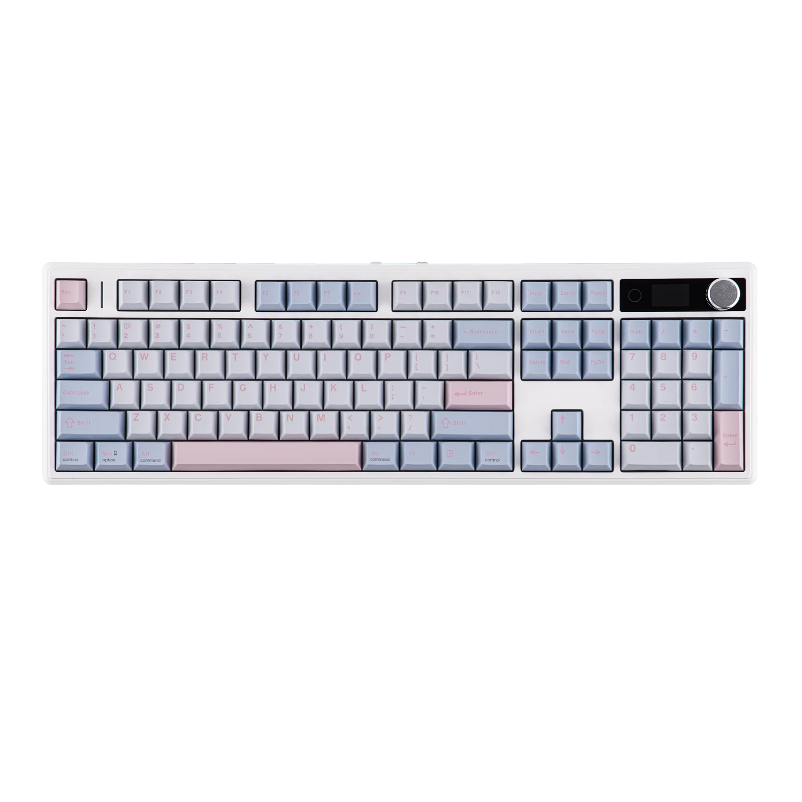 EPOMAKER TH108 V2 PRO Volledig formaat ANSI US Layout Gasket Tri-mode Draadloos Mechanisch Gaming Toetsenbord met RGB-achtergrondverlichting voor Mac/PC