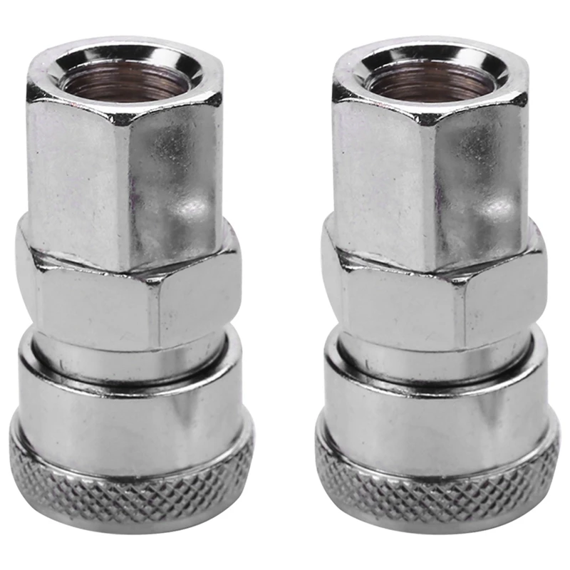 20Pcs 1/4 Inch BSP Air Line Hose Compressor Fitting Connector Coupler Quick Release Pneumatic Parts