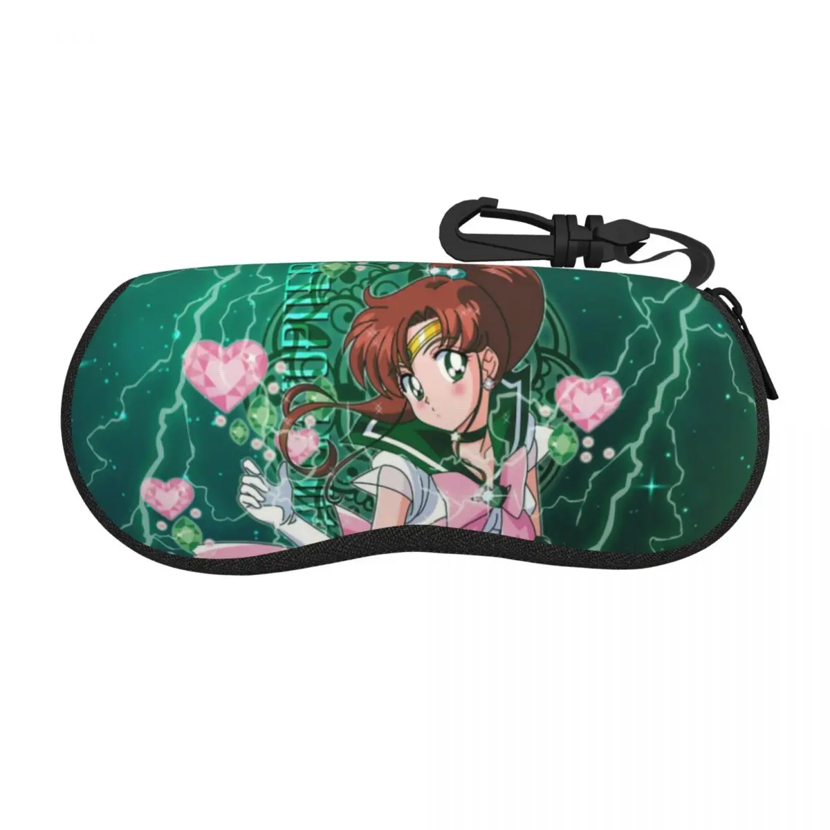 Benutzerdefinierte S-Sailors M-Moons Anime Brillenetui für Herren und Damen, weiche Schutzbox für Sonnenbrillen