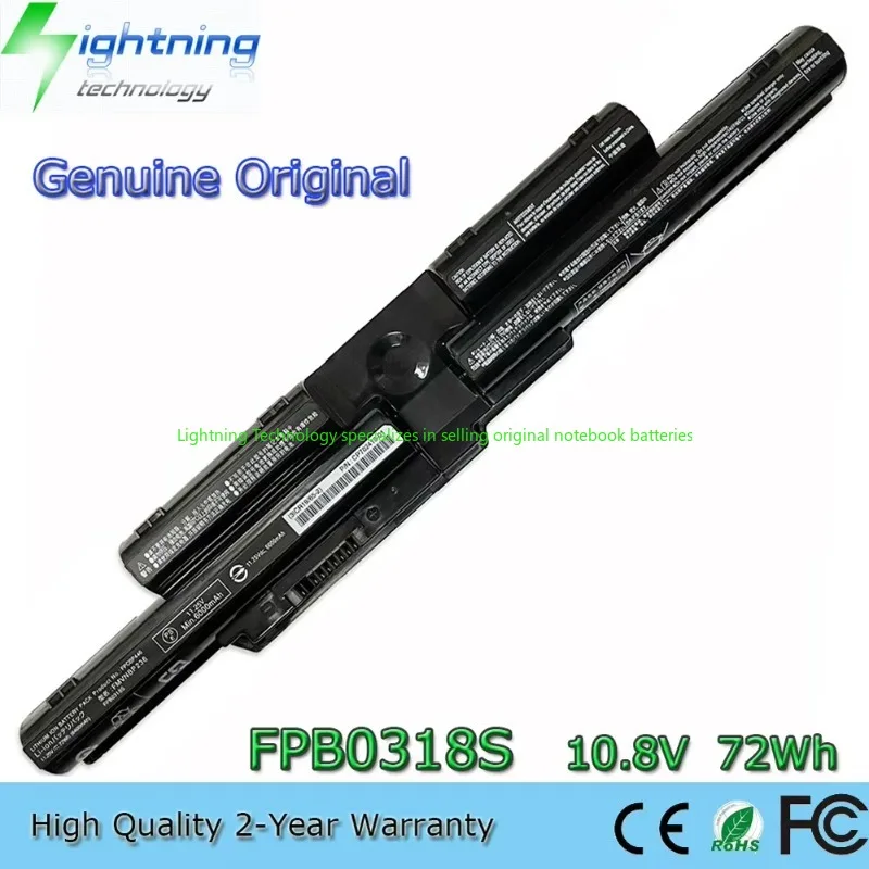 Original FPCBP446 72Wh Notebook Battery for Fujitsu Lifebook E734 E736 T725 T726 FPB0344S FPB0318S FMVNBP236