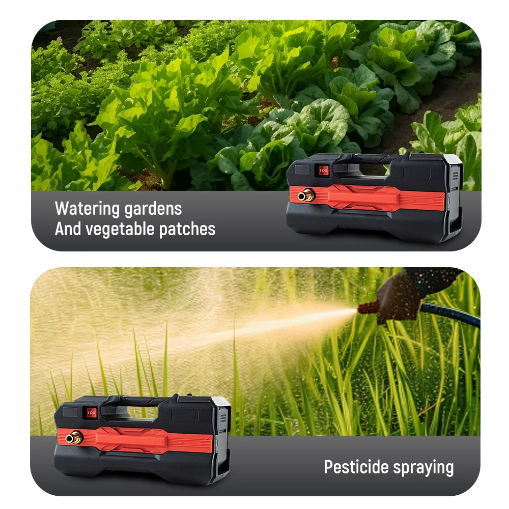 مضخة مياه قابلة لإعادة الشحن، مضخة ري للحديقة، مضخة مياه كهربائية للري، البستنة الخضروات، الزراعية في الهواء الطلق