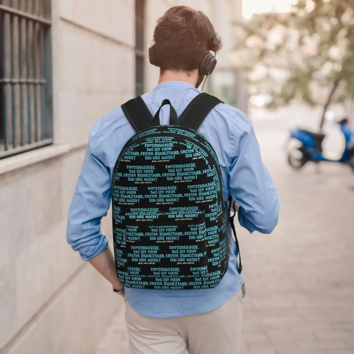 Loriot Pappa Ante Portas This Is My First Retirement Student Backpack School Bag Hiking Travel Daypack  Bookbag Shoulder Bags