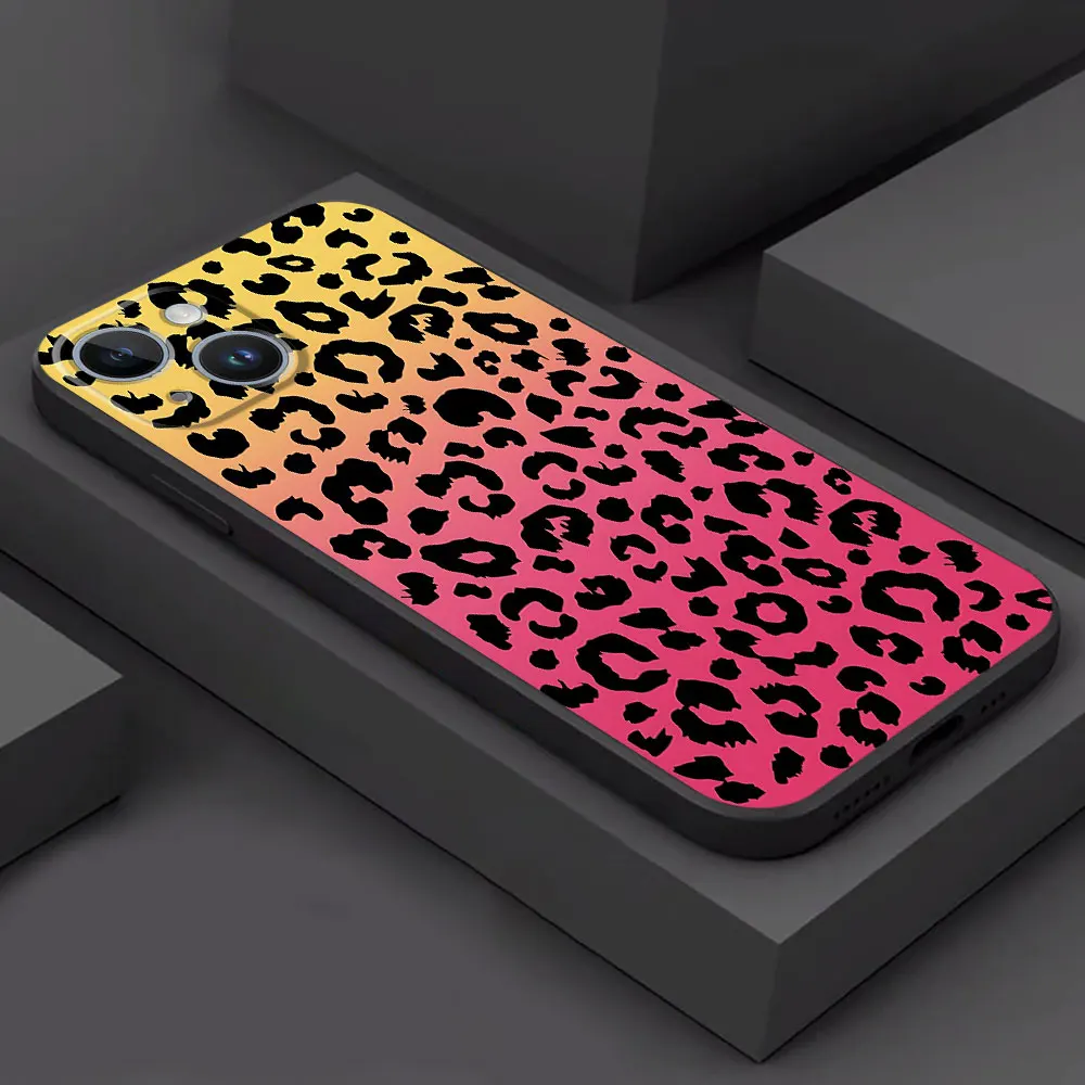 Phone Case for Motorola Moto One Fusion Plus Edge 30 Neo Edge 20 Pro Edge 40 Pro G9 Plus G200 5G creative leopard print Cover