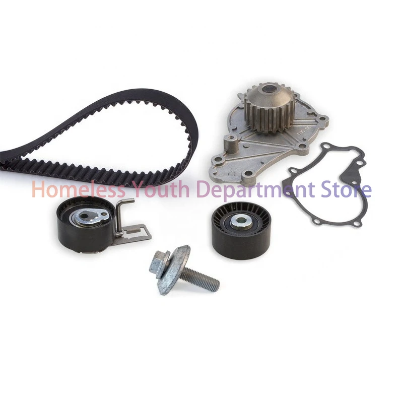 

Timing Belt Kit with Water Pump for Renault Tensioner Pulley Part No. KP15656XS