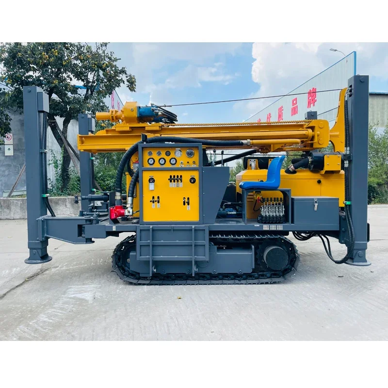 China Factory Bohrloch 260 m Rock Water Well Drill Rig Deep Drilling Rig für Water Well Machine