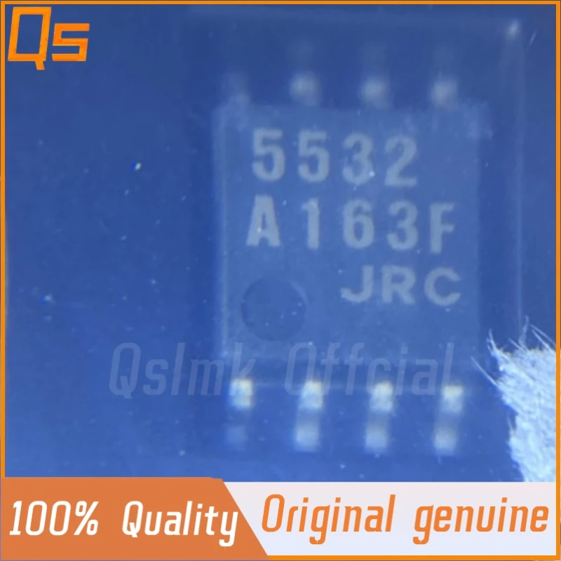 New Original NJM5532M JRC5532 SOP-8 Dual Operational Amplifier Low Power Consumption