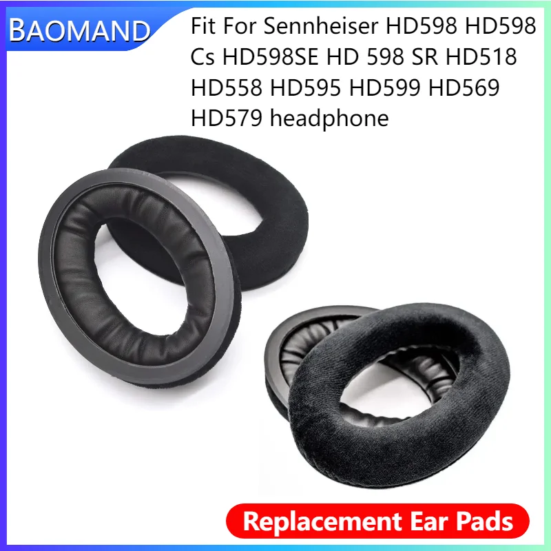 

For Sennheiser HD598 HD598 Cs HD598SE HD 598 SR HD518 HD558 HD595 HD599 HD569 HD579 Headphones Headset Earmuff Earphone Sleeve