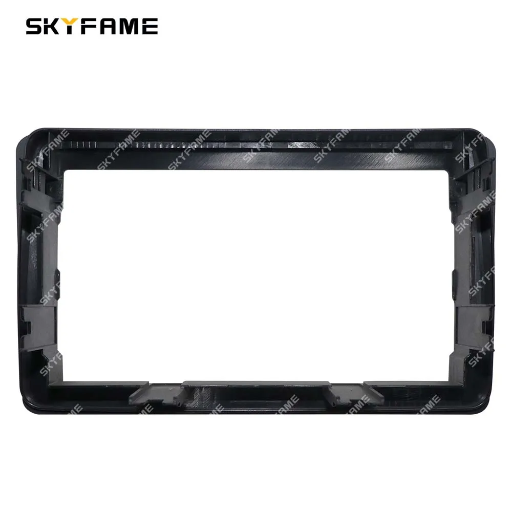 SKYFAME Car Frame Fascia Adapter Canbus Box Decoder Android Radio Dash Fitting Panel Kit For Fiat Panda