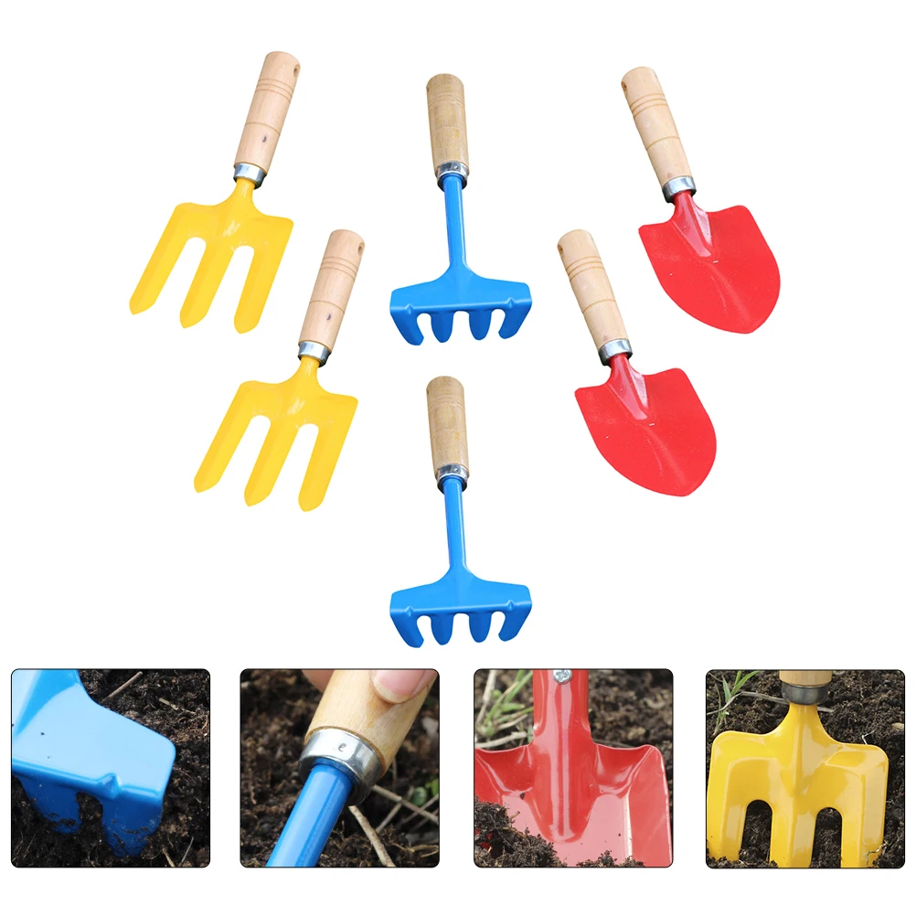 Ensemble de pelles de jardinage pour enfants, Mini jouets, jeu de désherbage de plage en plein air, matériau sûr, fabrication légère, jardinage
