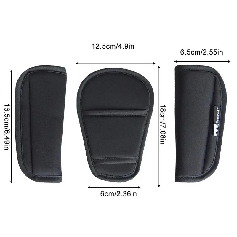 Stroller Strap Covers Three Piece Car Seats Accessories Cushion Shoulder Cushion For Stroller Pad Covers For Boy And Girl