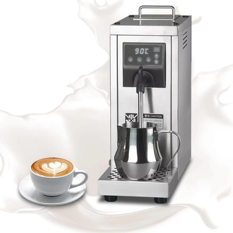 220V Fully Automat Professional Milk Steamer With Temperature Setting/Stainless Steel Milk Frother Machine