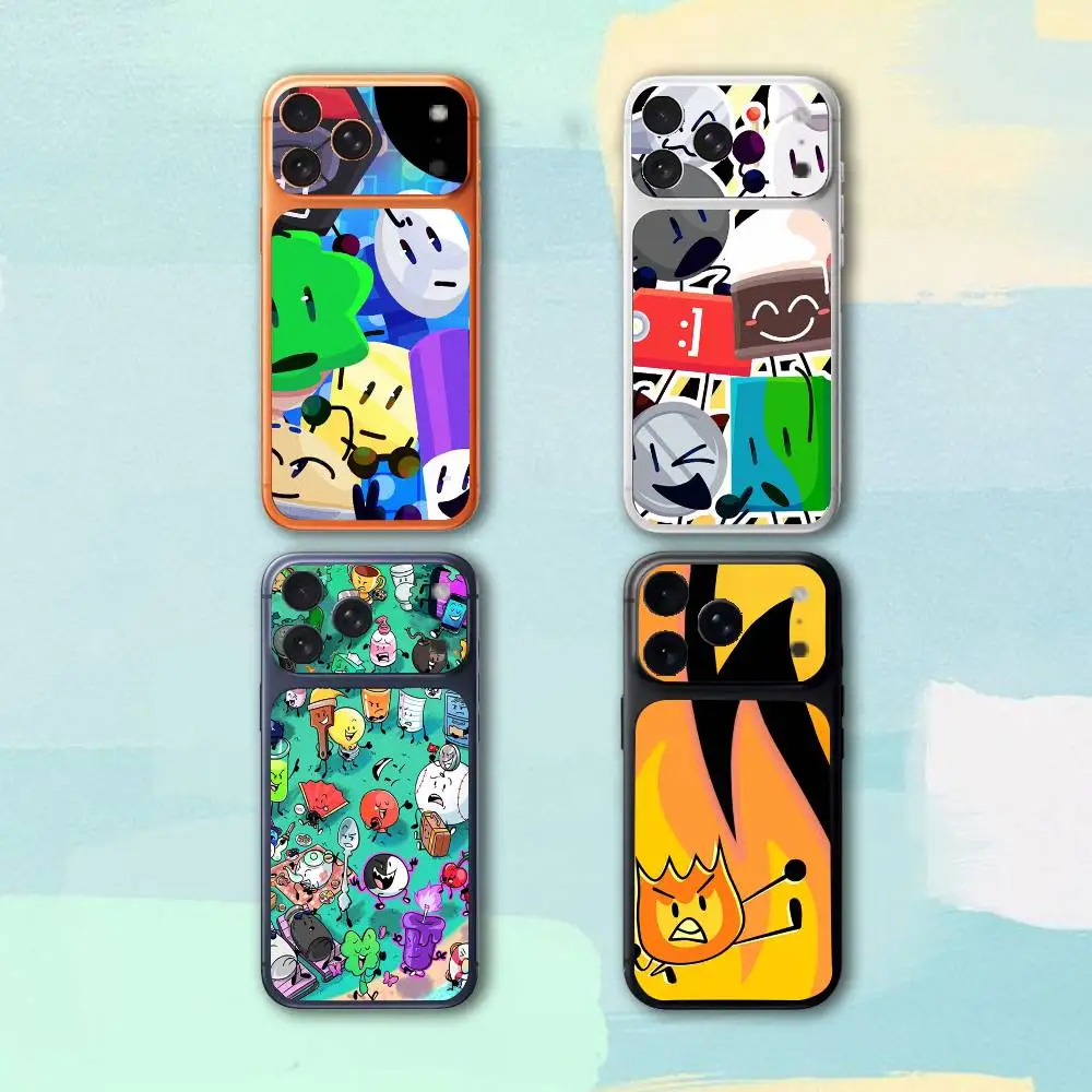 

Защитная пленка-наклейка B-Battle for Dream Island для задней крышки аккумулятора Apple iPhone 17 Pro, 17 Pro Max с наклейкой для камеры