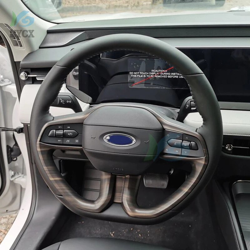 

For Ford EVOS 2021 2022 All-inclusive steering wheel sequins center control instrument panel steering wheel modification access