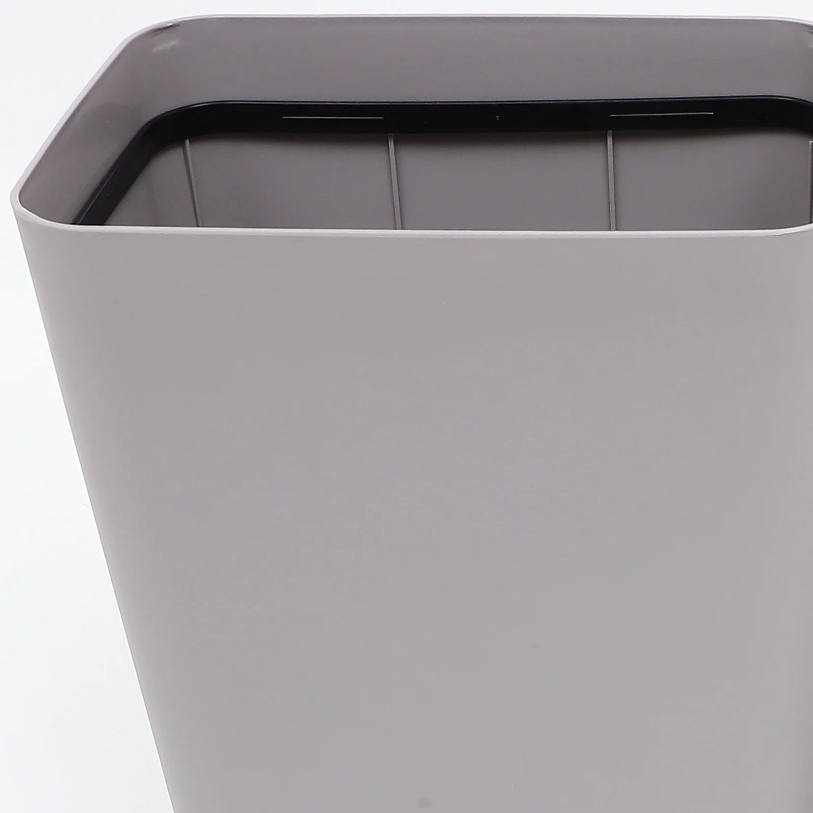 

Slim Kitchen Trash Bucket Plastic Flip Lid Narrow Space Garbage Can Household Waste Bin Bathroom Storage Bucket