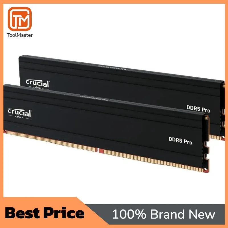 

【Hot Sale】96GB DDR5 RAM (2x48GB) Pro Kit 5600/5200/4800MHz Desktop UDIMM 288-pin Memory Module