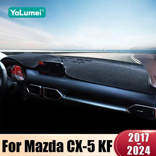 Para Mazda CX-5 CX5 KF 2017 2018 2019 2020 2021 2022 2023 2024 cubierta parasol para salpicadero de coche accesorios para alfombrilla de escritorio de instrumentos
