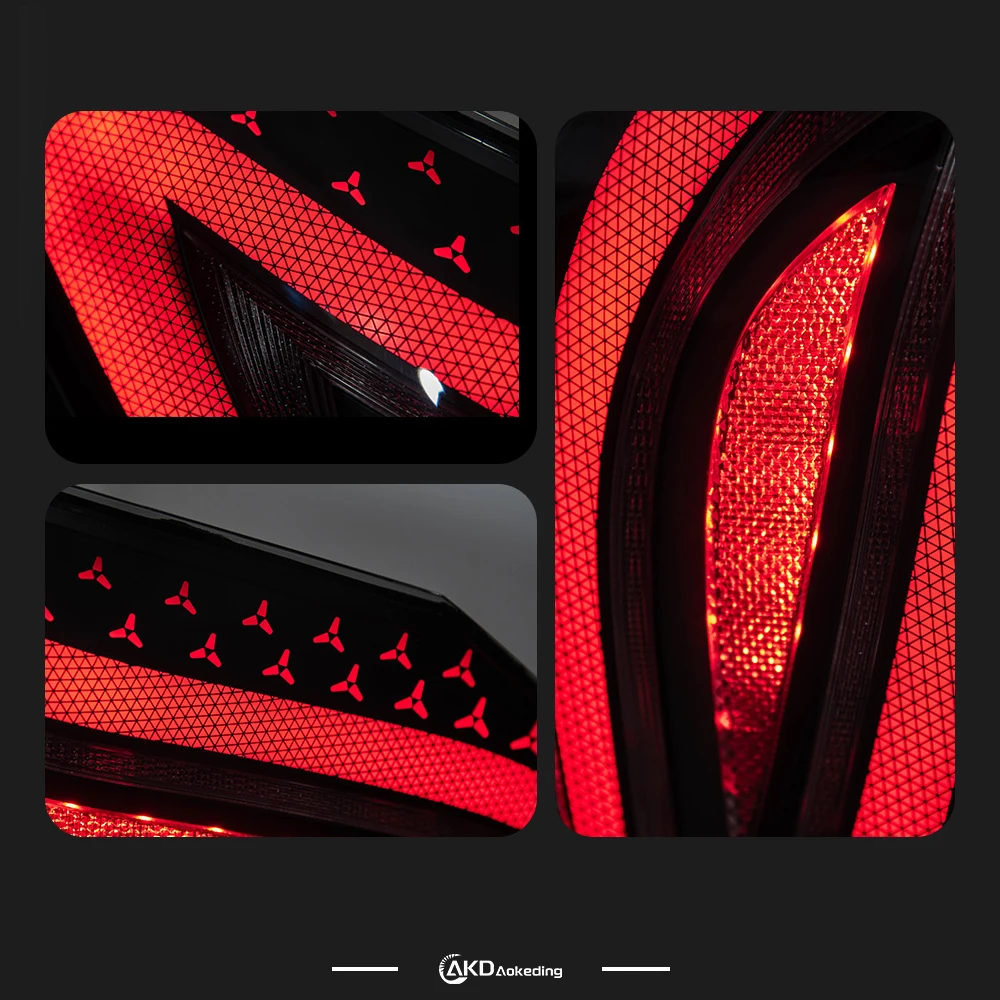 Auto Tail light Parts For W205 2014-2020 C Class latest Styling Steering signal Brake reversing light Car Accesorios Modified