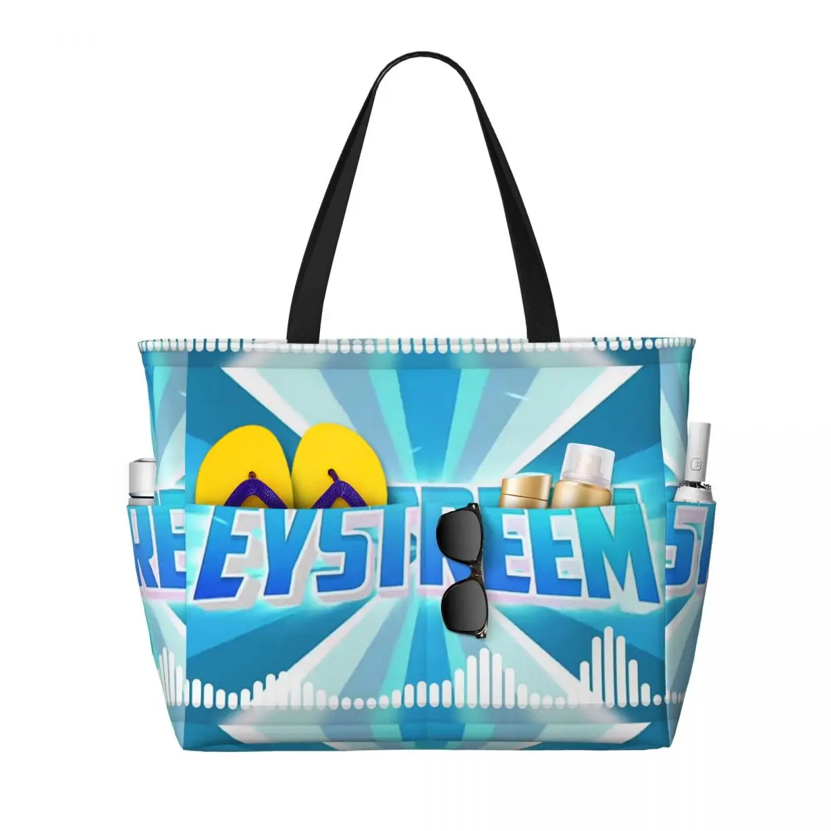 

Funny EYstreem Beach Tote Bag Sport Gym Yoga Duffle Large Tote Bag Women Travel Bag Fitness bag