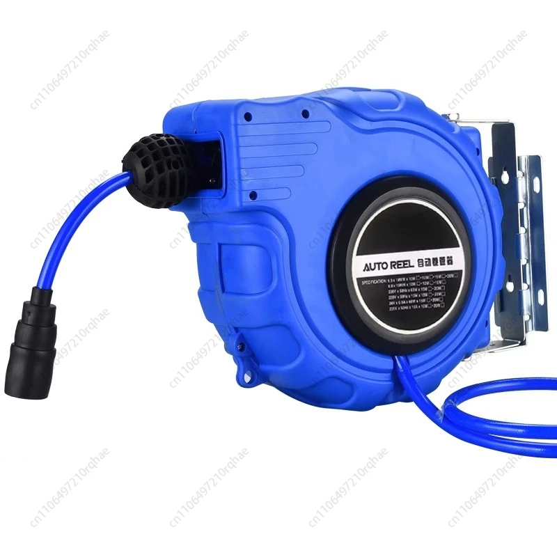 Automatic Telescopic Reel Recycling PU Clip Bobbin Pneumatic Tool 12 * 8MM Trachea Air Blast Tube Car Beauty