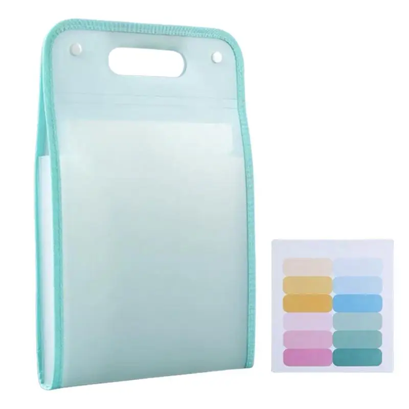 مجلد الملفات المتوسع الأكورديون المحمول ، منظم الملفات ، مستند ورقي A4 ، منظم الإيصالات ، مجلد الملفات ، 13 جيوب