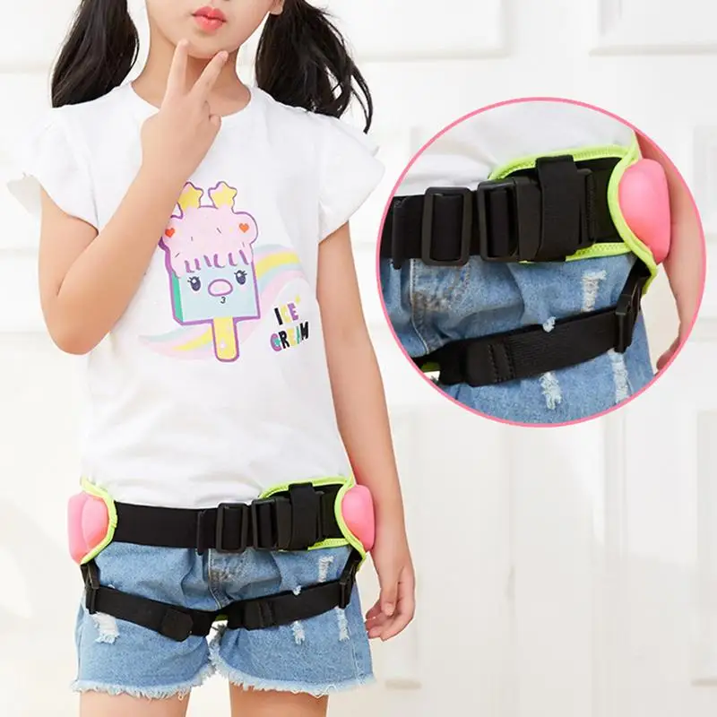 Kids Hip Pad Protector Kids Teens Hip Protector Pad Adjustable Kid Ski Hip Protection Pad for Hips Tailbone Unisex Ice Sports