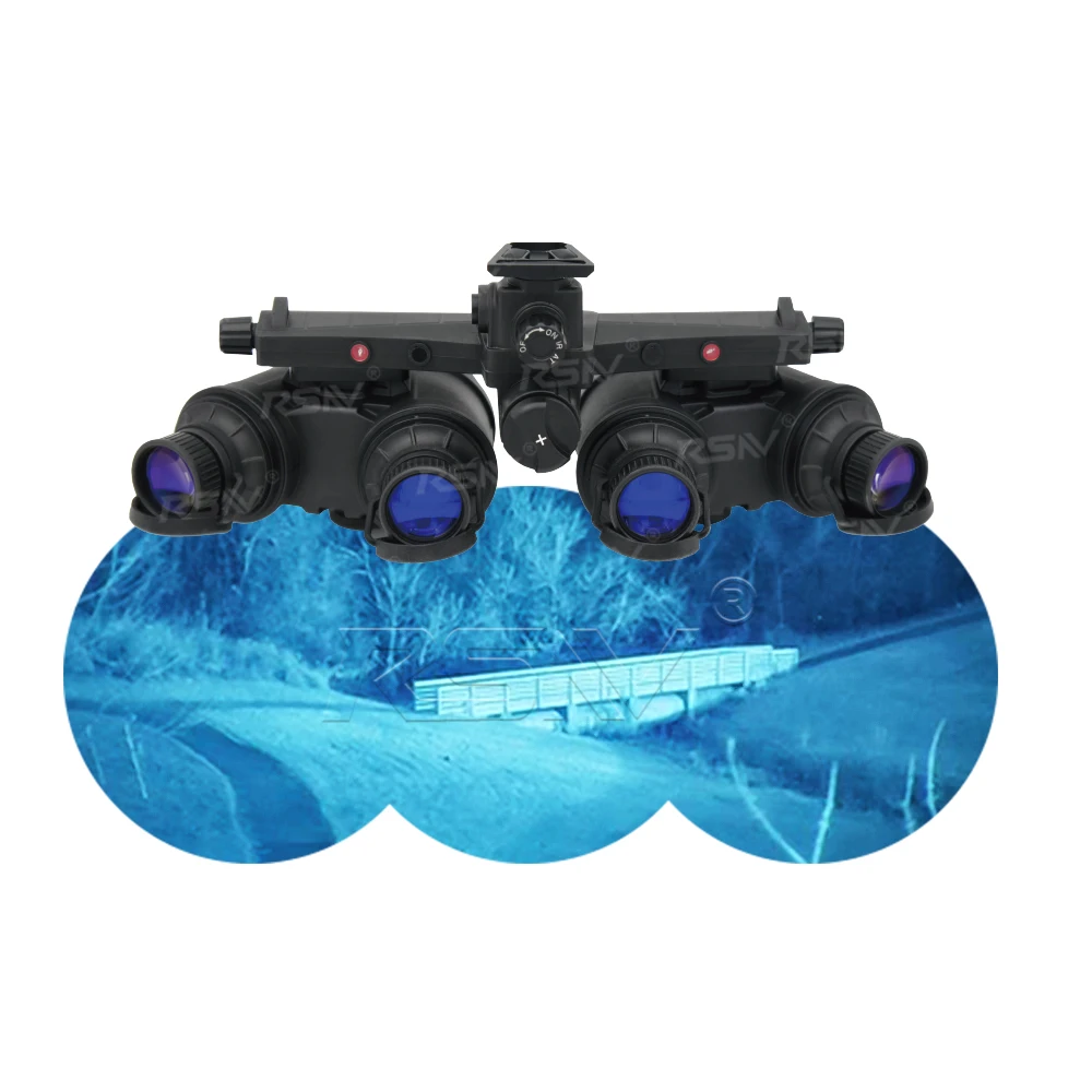 

RSNV Gen2+ GPNVG 18mm Autogated for Hunting Low Light Vision Ground Panoramic Night Vision Goggles MX10160