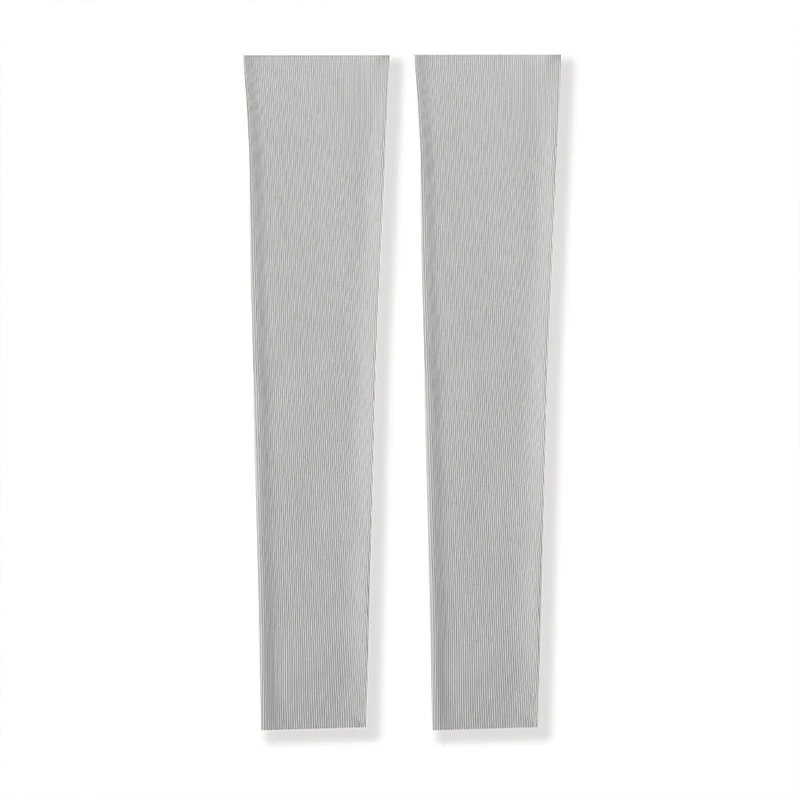 Manicotti di protezione per il braccio da polso in seta di ghiaccio estiva unisex per stanze calde con aria condizionata Maniche finte per un comodo controllo del clima
