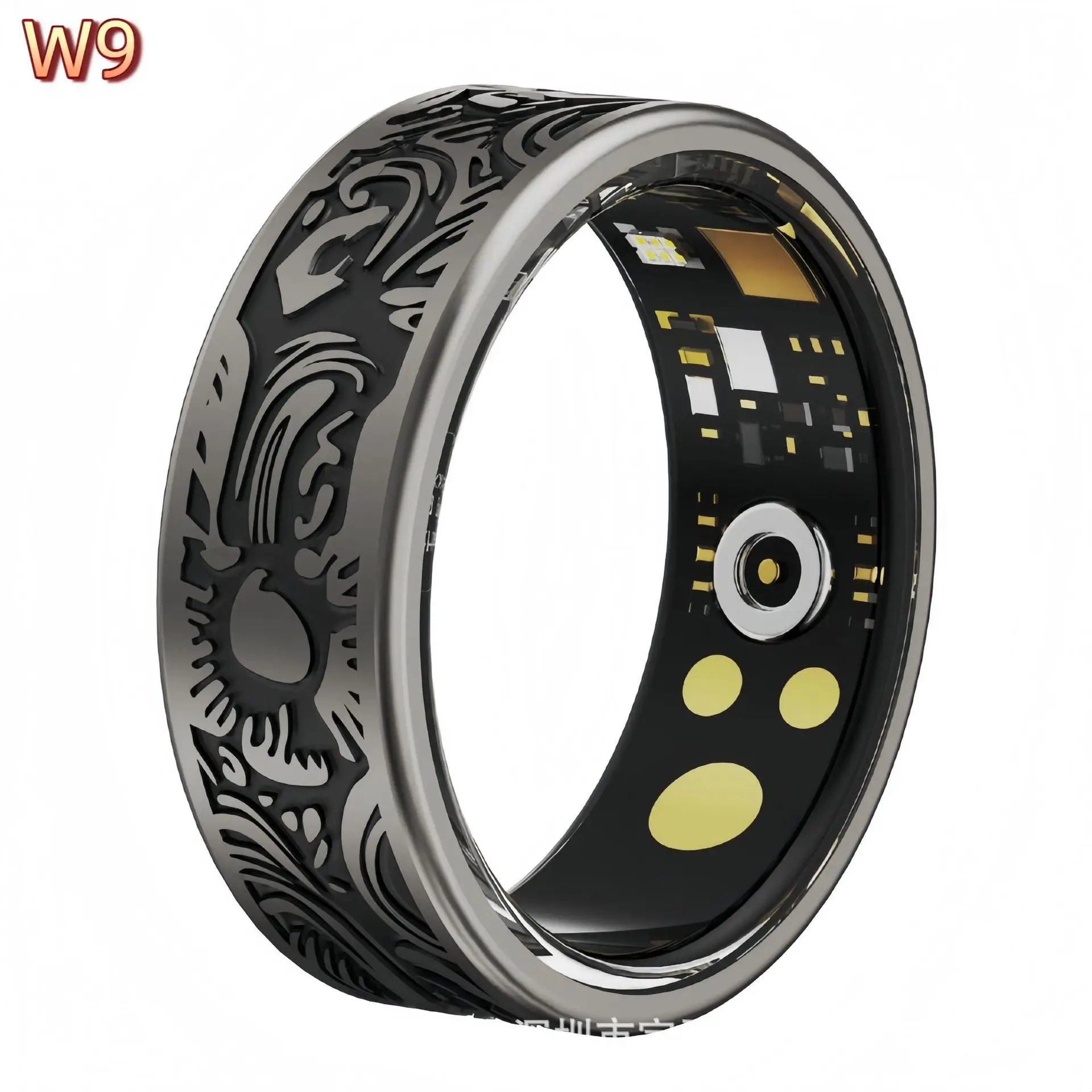 smart-ring-w9-unisex-sports-fitness-heart-rate-blood-oxygen-sleep-tracking-waterproof-wearable