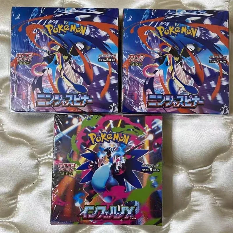 

New Genuine PokéMon Card Ptcg Japanese Version M4 Ninja Spiral Expansion Supplement Pack Wholesale Anime Collection Card Toys