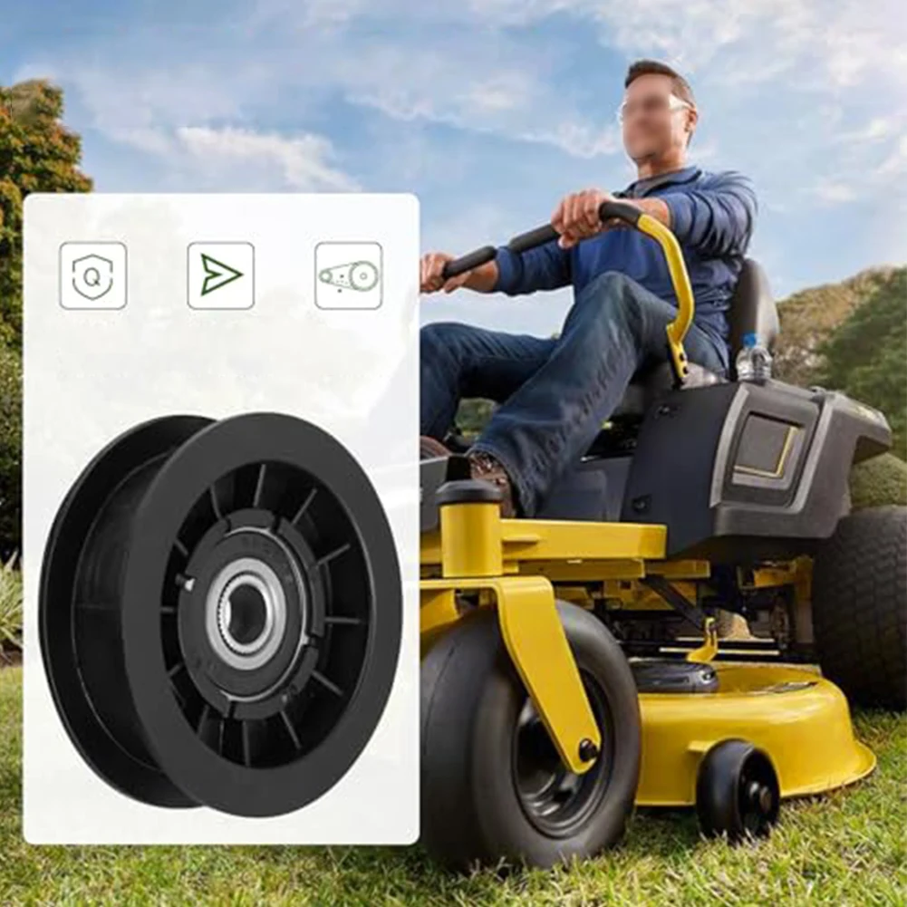 Black Idler Pulley For Murray 38 40 42 Inch Cutting Deck Mower Repair Part 91179MA 421409MA Garden Equipment Tools
